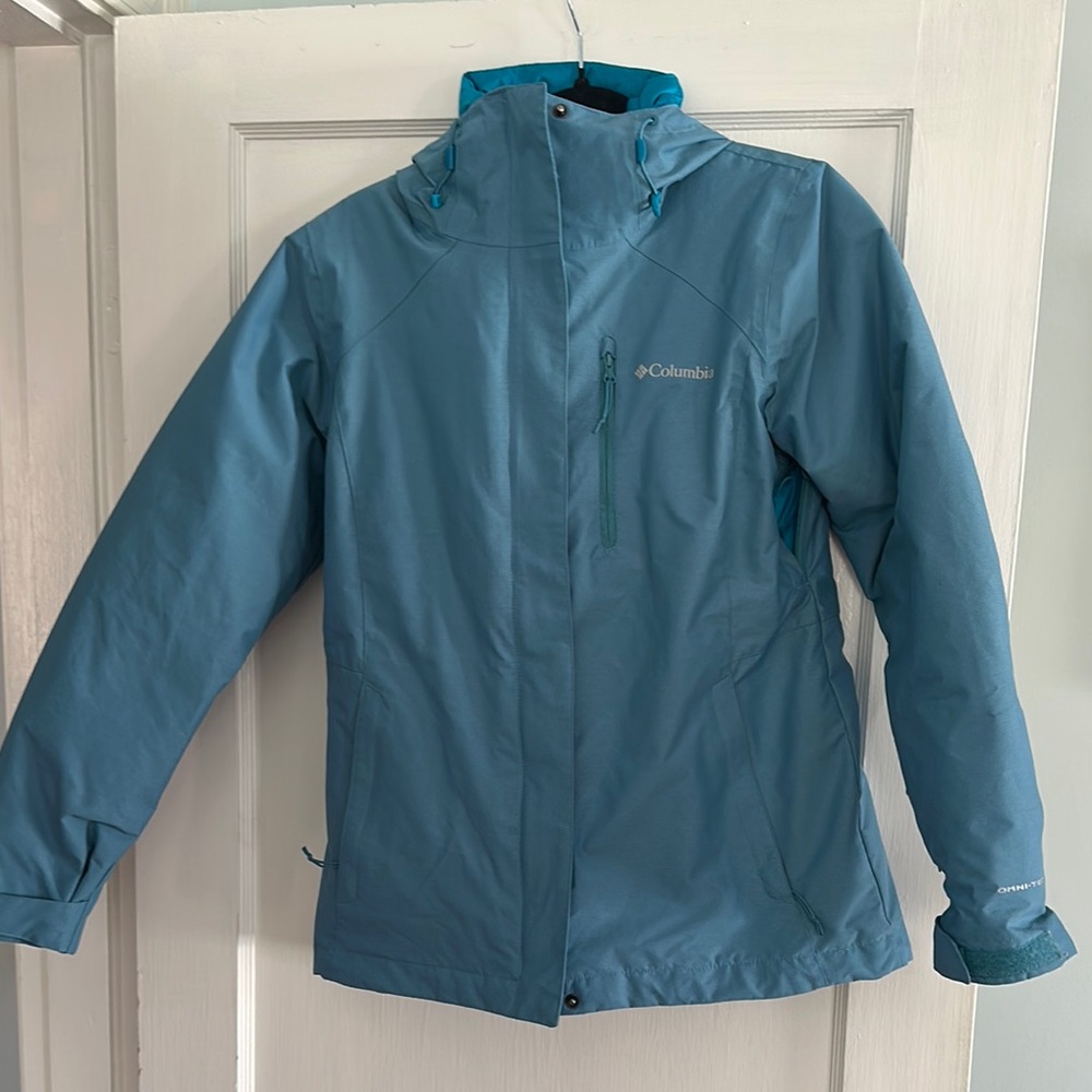 Columbia Teal Outdoor Jacket